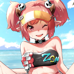 ラストピリオド：スライちゃん（水着）のイラスト